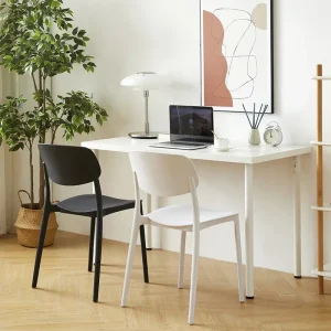 Ghế Ăn Thoải Mái Nhà Bếp Nhựa Châu Âu Ghế Ăn Phong cách châu Âu Hiện Đại Siêu Nhẹ Hợp Thời Trang Chaise Nội Thất Salle Manger - Hình 3