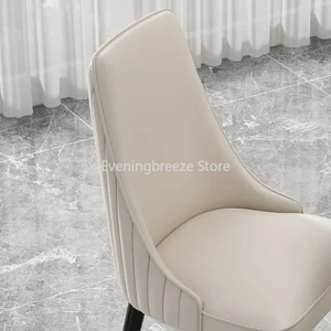 Ghế ăn Trắng Ghế Phòng Ăn Có Thể Gập Lại Tựa Lưng Nhà Hàng Máy Tính Thiết Kế Du Lịch Giải Trí Tân La Plegable Bộ Bàn Ghế Sân Vườn - Hình 3