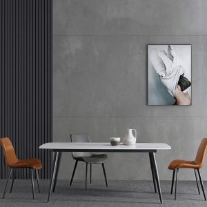 Ghế Ăn Tựa Lưng Phong Cách Bắc Âu Tối Giản - Hình 2