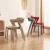 Ghế ăn Văn Phòng Phòng Khách Ghế Ăn Phong cách châu Âu Thư Giãn Cao Cấp Vanity Ghế Ăn Nhựa Ngoài Trời Sillas Comedor Nội Thất Gia Đình BL50CY