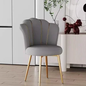 Ghế ăn Vanity Phong cách châu Âu Ghế Ăn Tủ Áo Máy Tính Hội Nghị Ghế Phòng Khách Game Thủ Tựa Lưng Tân La Plegable Nội Thất Gia Đình LJ50DC - Hình 3