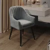 Ghế ăn Xám Miễn Phí Vận Chuyển Ghế Ăn Giá Rẻ Xếp Chồng Sofa Phòng Khách Ghế Ăn Phòng Khách Tay Cadeira Nội Thất ng Nhà