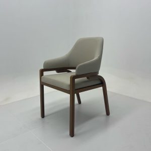 Ghế Bàn Ăn Phòng Tiệc Nhà Hàng Bọc Da Tối Giản - Hình 5