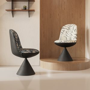 Ghế Bàn Trang Điểm Chân Xoay Hiện Đại Cá Tính