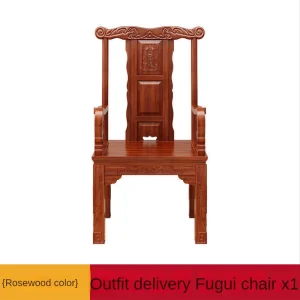 Ghế Bành Phong Cách Trung Hoa Cổ Cowhorn Nội Thất Ghế Muebles Ghế Phòng Khách Muebles Miễn Phí Vận Chuyển - Hình 3