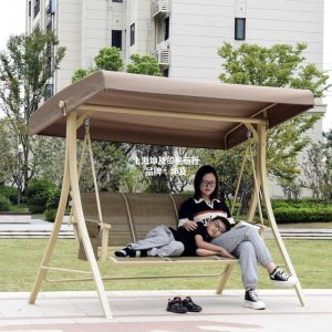 Ghế bập bênh ban công xích đu treo ngoài trời ghế trong nhà người lớn vườn nhà ngoài trời sân đu giỏ treo đôi