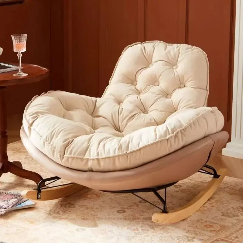 Ghế bập bênh lớn phong cách Bắc Âu cho phòng khách với khả năng chịu tải lớn Ghế sofa 200kg Hoàn hảo cho nội thất văn phòng gia đình - Hình 2 Ghế bập bênh lớn phong cách Bắc Âu cho phòng khách với khả năng chịu tải lớn Ghế sofa 200kg Hoàn hảo cho nội thất văn phòng gia đình - Hình 2