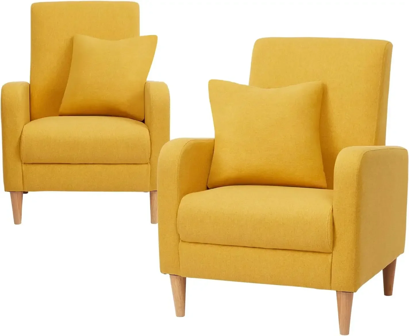 Ghế bọc đệm hiện đại Ghế bành có gối đọc sách vải Phòng khách Ghế sofa đơn có ghế dài Ghế bọc đệm hiện đại Ghế bành có gối đọc sách vải Phòng khách Ghế sofa đơn có ghế dài