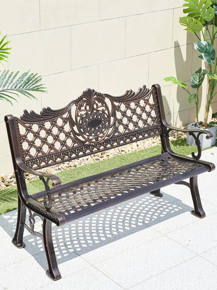 Ghế công viên băng ghế ngoài trời băng ghế sân trong ghế ngoài trời băng ghế dự bị băng ghế gỗ chống ăn mòn ghế sau - Hình 2 Ghế công viên băng ghế ngoài trời băng ghế sân trong ghế ngoài trời băng ghế dự bị băng ghế gỗ chống ăn mòn ghế sau - Hình 2