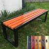 Ghế công viên băng ngoài trời chống ăn mòn Ghế băng dài ngoài trời Ghế dài hàng Ghế băng ngoài trời sân vườn Ghế thư giãn sân vườn