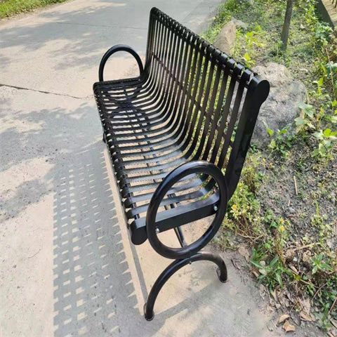 Ghế công viên băng ngoài trời thép không gỉ chống ăn mòn gỗ nhựa Ghế bar Ghế sắt trạm xe buýt Ghế ngoài trời - Hình 4 Ghế công viên băng ngoài trời thép không gỉ chống ăn mòn gỗ nhựa Ghế bar Ghế sắt trạm xe buýt Ghế ngoài trời - Hình 4
