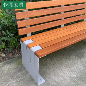 Ghế công viên bằng thép k gỉ nhập khẩu. - Hình 3