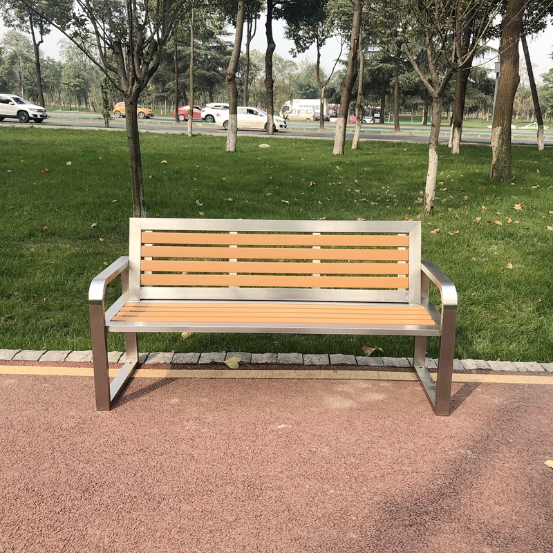 Ghế công viên bằng thép không gỉ ngoài trời Ghế băng giải trí vuông phong cảnh ngồi phân cộng đồng ngoài trời còn lại nhựa Ghế gỗ - Hình 2 Ghế công viên bằng thép không gỉ ngoài trời Ghế băng giải trí vuông phong cảnh ngồi phân cộng đồng ngoài trời còn lại nhựa Ghế gỗ - Hình 2