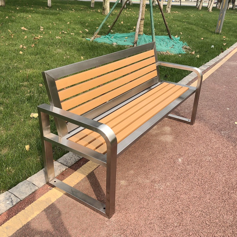 Ghế công viên bằng thép không gỉ ngoài trời Ghế băng giải trí vuông phong cảnh ngồi phân cộng đồng ngoài trời còn lại nhựa Ghế gỗ - Hình 3 Ghế công viên bằng thép không gỉ ngoài trời Ghế băng giải trí vuông phong cảnh ngồi phân cộng đồng ngoài trời còn lại nhựa Ghế gỗ - Hình 3
