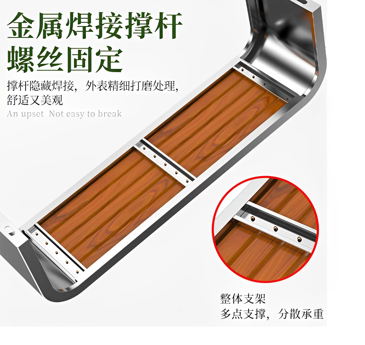 Ghế công viên bằng thép không gỉ tùy chỉnh, ghế dài ngoài trời, ghế hàng bằng sợi thủy tinh, ghế đôi trung tâm mua sắm, ghế giải trí ngoài trời - Hình 3 Ghế công viên bằng thép không gỉ tùy chỉnh, ghế dài ngoài trời, ghế hàng bằng sợi thủy tinh, ghế đôi trung tâm mua sắm, ghế giải trí ngoài trời - Hình 3
