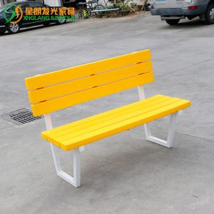 Ghế công viên đèn led Xinglang Ghế dài ngoài trời trung tâm mua sắm cộng đồng nghỉ ngơi Ghế đẩu dài bằng thép không gỉ Ghế dạ quang - Hình 2