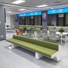 Ghế công viên Ghế sofa bằng sợi thủy tinh trung tâm mua sắm sân bay nghỉ ngơi công cộng phân giải trí trong nhà ngân hàng chờ đợi hàng Ghế dài