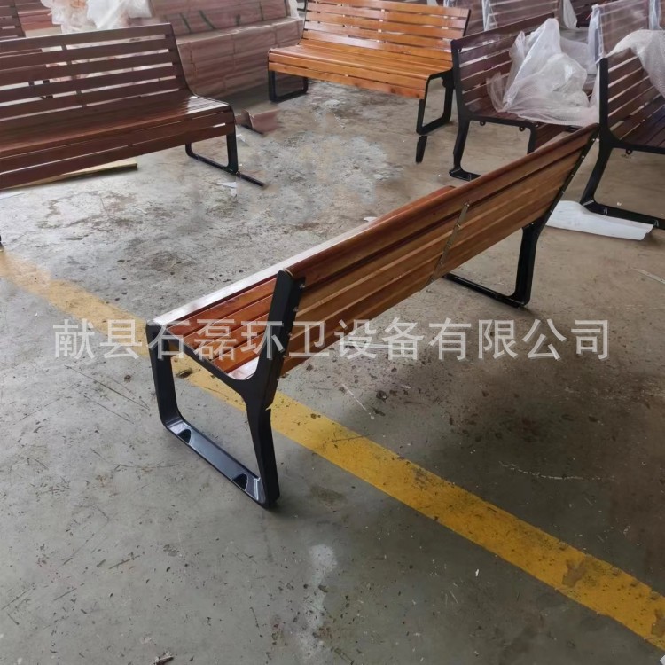 Ghế công viên giải trí ngoài trời Ghế đẩu dài ngoài trời gỗ nhựa gỗ Ghế công cộng sân vuông - Hình 3 Ghế công viên giải trí ngoài trời Ghế đẩu dài ngoài trời gỗ nhựa gỗ Ghế công cộng sân vuông - Hình 3