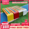 Ghế công viên ngoài trời băng bằng thép không gỉ chống ăn mòn gỗ rắn Ghế băng giải trí trung tâm mua sắm nơi nghỉ ngơi công cộng hàng Ghế