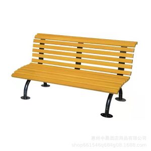 Ghế công viên ngoài trời băng dài sân vườn Ghế sân vườn Ghế đẩu dải dài Ghế giải trí - Hình 2