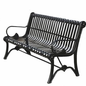 Ghế công viên ngoài trời băng gang rèn sắt sân vườn Ghế giải trí sân Ghế băng đôi ngoài trời ngoài trời ngoài trời - Hình 2