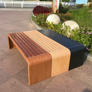 Ghế công viên ngoài trời Băng ghế công viên Chuyển băng ghế dự bị cộng đồng Băng ghế dự bị băng ghế công viên giải trí sắt nghệ thuật
