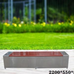 Ghế công viên ngoài trời băng giải trí vườn gỗ chống ăn mòn Ghế giải trí hộp công cụ vệ sinh công viên quảng trường danh lam thắng cảnh - Hình 4