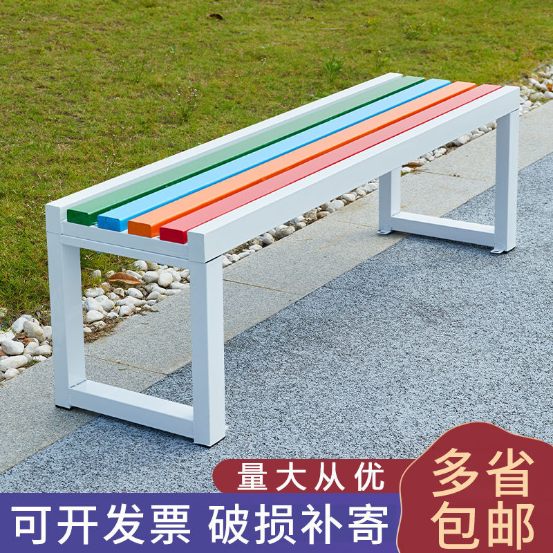 Ghế công viên ngoài trời băng gỗ chống ăn mòn Ghế băng nhân viên phòng chờ Ghế băng vuông hàng Ghế đơn giản mới - Hình 3 Ghế công viên ngoài trời băng gỗ chống ăn mòn Ghế băng nhân viên phòng chờ Ghế băng vuông hàng Ghế đơn giản mới - Hình 3