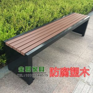 Ghế công viên ngoài trời nhựa chống ăn mòn Ghế vuông ngoài trời hàng Ghế đẩu sân vườn trường học giải trí Ghế băng không lưng