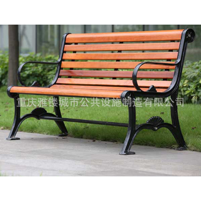 Ghế công viên Nhà máy trực tiếp bán Ghế công viên ngoài trời gỗ chắc chắn Ghế băng giải trí Ghế băng dự bị gang chân sân vườn Ghế gỗ - Hình 3 Ghế công viên Nhà máy trực tiếp bán Ghế công viên ngoài trời gỗ chắc chắn Ghế băng giải trí Ghế băng dự bị gang chân sân vườn Ghế gỗ - Hình 3