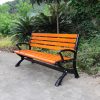 Ghế công viên Nhà máy trực tiếp cung cấp Ghế công viên giải trí ngoài trời Ghế vuông Ghế băng đẩu gang Ghế hàng dài Ghế gỗ