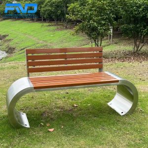 Ghế công viên nhà sản xuất cung cấp Ghế đẩu công viên ngoài trời dải tựa lưng công cộng trung tâm mua sắm danh lam thắng cảnh Ghế đẩu công viên bằng thép không gỉ