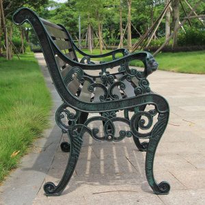 Ghế công viên sân hàng Ghế sân vườn ngoài trời Ghế công viên giải trí ngoài trời Ghế băng sắt rèn bán buôn - Hình 3
