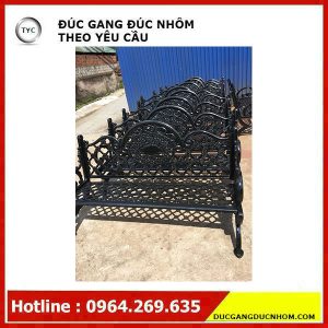 Ghế công viên sân vườn hoa văn đẹp - Hình 2
