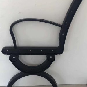 Ghế công viên Sắt dễ uốn Ghế công viên Chân gang Ghế công viên Chân Ghế công viên ngoài trời Phụ kiện Ghế tựa lưng ngoài trời - Hình 2