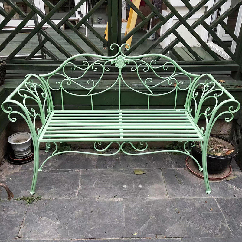 Ghế công viên Thời Trang Sắt Rèn Sofa Ghế Đôi Ghế công viên Sân Vườn Ban Công Ngoài Trời Sân Sân Thượng Ghế Dày - Hình 2 Ghế công viên Thời Trang Sắt Rèn Sofa Ghế Đôi Ghế công viên Sân Vườn Ban Công Ngoài Trời Sân Sân Thượng Ghế Dày - Hình 2