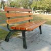 Ghế công viên Tựa lưng bằng gỗ rắn Ghế nghỉ ngơi cộng đồng Ghế vuông Ngoài trời Ghế dài ngoài trời Nhà máy cảnh quan Trung tâm mua sắm Ghế