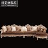Ghế Da Châu Âu Sofa Góc Mỹ Sofa Vải Kết Hợp Phòng Khách Sofa Châu Âu Đơn Giản Nội Thất Chạm Khắc Sang Trọng