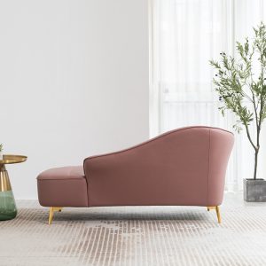 Ghế dài phong cách Italy đèn đơn phòng ngủ sang trọng Ghế dài đơn giản làm đẹp phòng nhỏ sofa lười da nghệ thuật sập - Hình 2