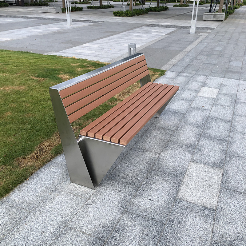 Ghế đẩu inox công viên danh lam thắng cảnh trung tâm tiếp thị tựa lưng Ghế thư giãn công viên vuông Ghế hàng sáng tạo Ghế chờ - Hình 3 Ghế đẩu inox công viên danh lam thắng cảnh trung tâm tiếp thị tựa lưng Ghế thư giãn công viên vuông Ghế hàng sáng tạo Ghế chờ - Hình 3