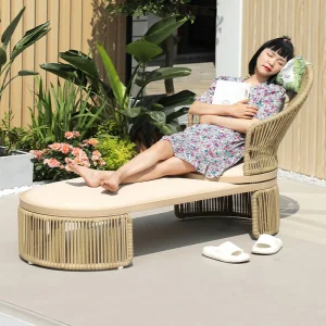Ghế Đế Vương Phi Ghế Sofa Ban Công, Ghế Nằm, gia đình Giải Trí Người Lớn Ghế Lười Biệt Thự, Khách Sạn, Sân Vườn, giường Nằm Ngoài Trời - Hình 2