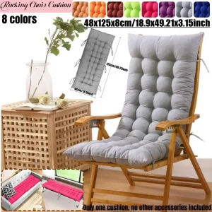 Ghế Đệm Ghế Bập bênh Đệm ghế sân vườn ngoài trời Chống trượt Tấm lót ghế tựa lưng cao có thể giặt được Đệm tắm nắng có thể giặt được (방석)