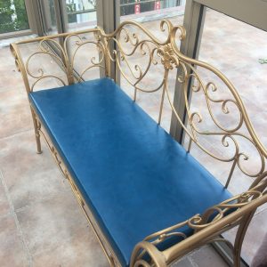 Ghế đôi Ghế sân vườn Ghế sắt rèn Ghế giải trí ngoài trời Ghế băng Ghế công viên sân vườn Ghế công viên - Hình 3