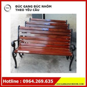 Ghế gang công viên 50kg
