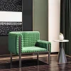 Ghế giải trí đơn giản kiểu cổ điển kiểu Pháp, Thiết kế hiện đại sang trọng nhẹ nhàng Sofa vải công nghệ chứa đầy bọt biển trong phòng khách.