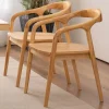 Ghế Gỗ Ngoài Trời Cưới Văn Phòng Chờ Nhà Bếp Hiện Đại Ghế Phòng Ngủ Sillas Para Comedor Nội Thất Phòng Khách