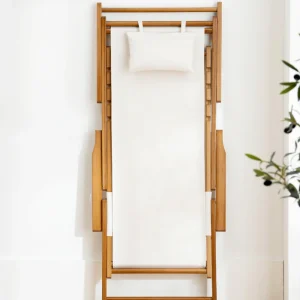 Ghế Lan can Khách sạn Ghế bãi biển Ghế tắm nắng Ghế siêu nhẹ Sân hiên Ghế bãi biển Bãi cỏ hiện đại Silla Nội thất ngoài trời Plegable QF50OC - Hình 4