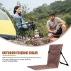 Ghế lưng gập Ghế cắm trại Ghế tắm nắng ngoài trời Công viên nội thất Ghế thư giãn đơn Tựa lưng Dã ngoại Cắm trại Ghế bãi biển
