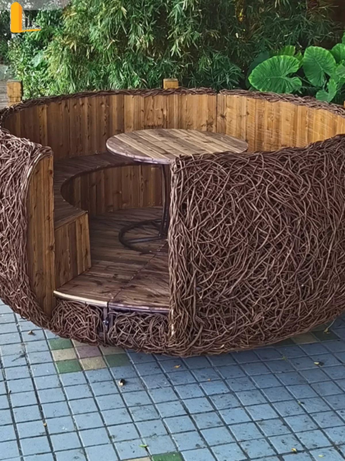 Ghế ngoài trời check-in và chụp ảnh Ghế Tổ chim Sân vườn Bali Xích đu tổ chim - Hình 4 Ghế ngoài trời check-in và chụp ảnh Ghế Tổ chim Sân vườn Bali Xích đu tổ chim - Hình 4