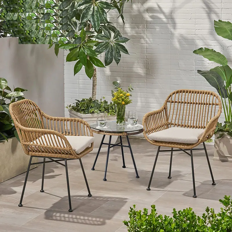 Ghế Ngoài Trời Mây Nhà Bếp Hiện Đại Tối Giản Giải Trí Phong cách Châu Âu Cho Nhà Bếp Thiết Kế Sân Vườn Bộ Ghế Ban Công Sân - Hình 2 Ghế Ngoài Trời Mây Nhà Bếp Hiện Đại Tối Giản Giải Trí Phong cách Châu Âu Cho Nhà Bếp Thiết Kế Sân Vườn Bộ Ghế Ban Công Sân - Hình 2